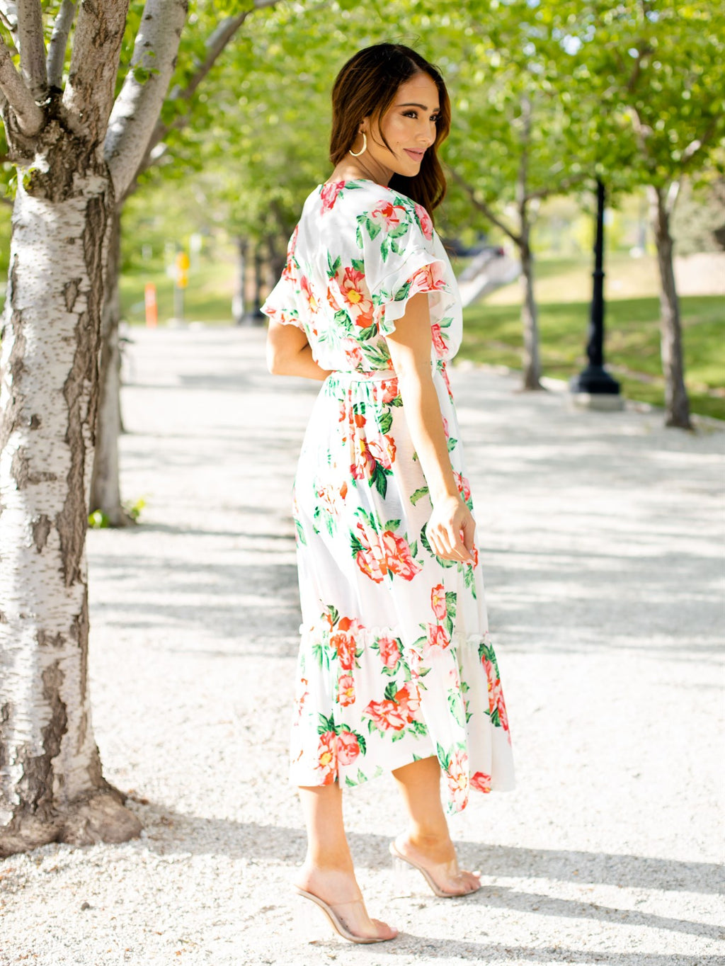Floral Pattern Whitney Dress
