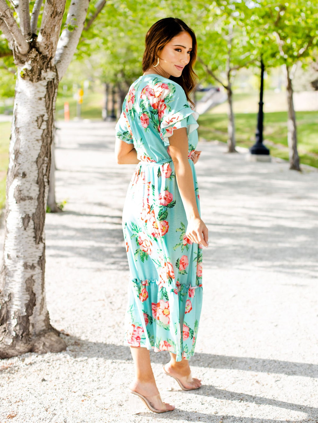 Floral Pattern Whitney Dress