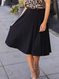 Solid Laura Skirt - Black