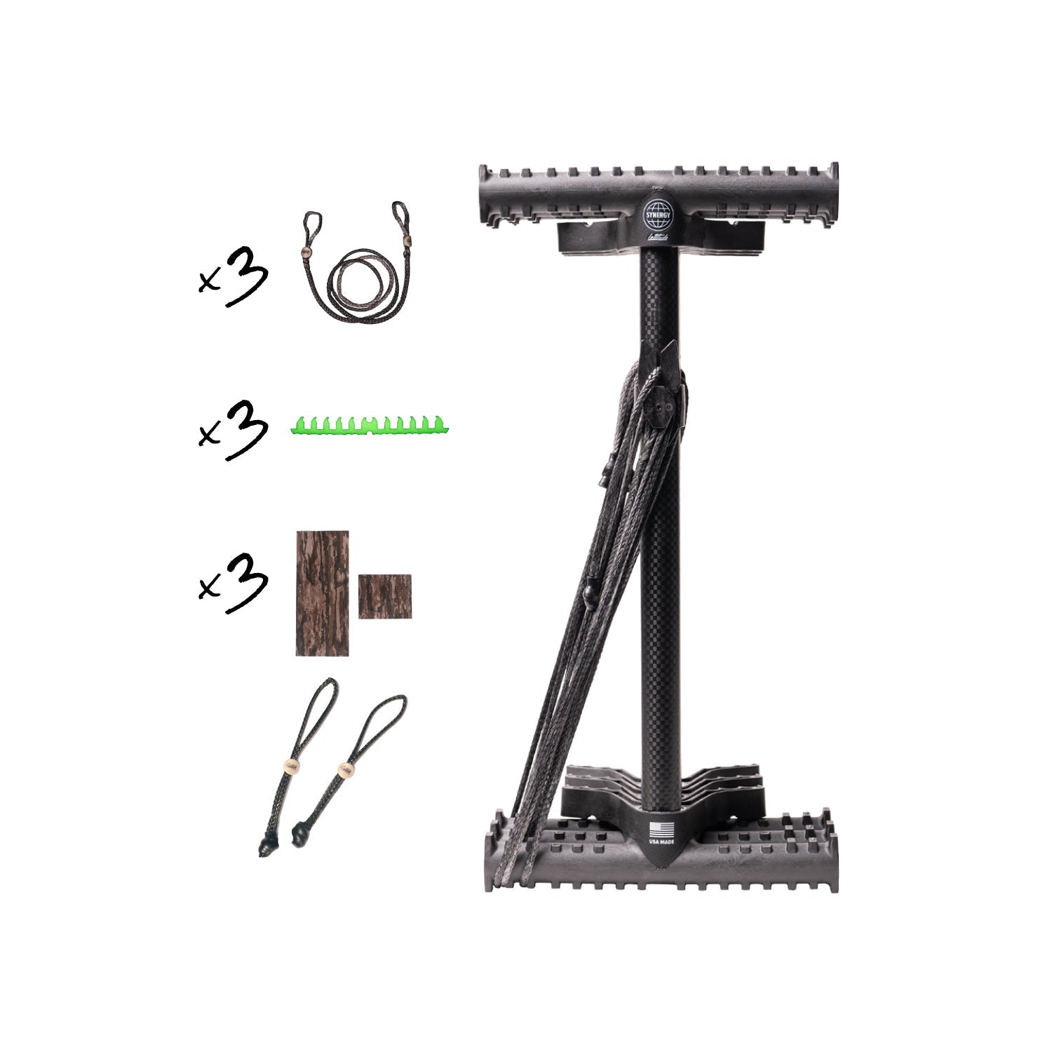 Carbon Synergy Climbing Sticks Complete Kit (3 Pack)
