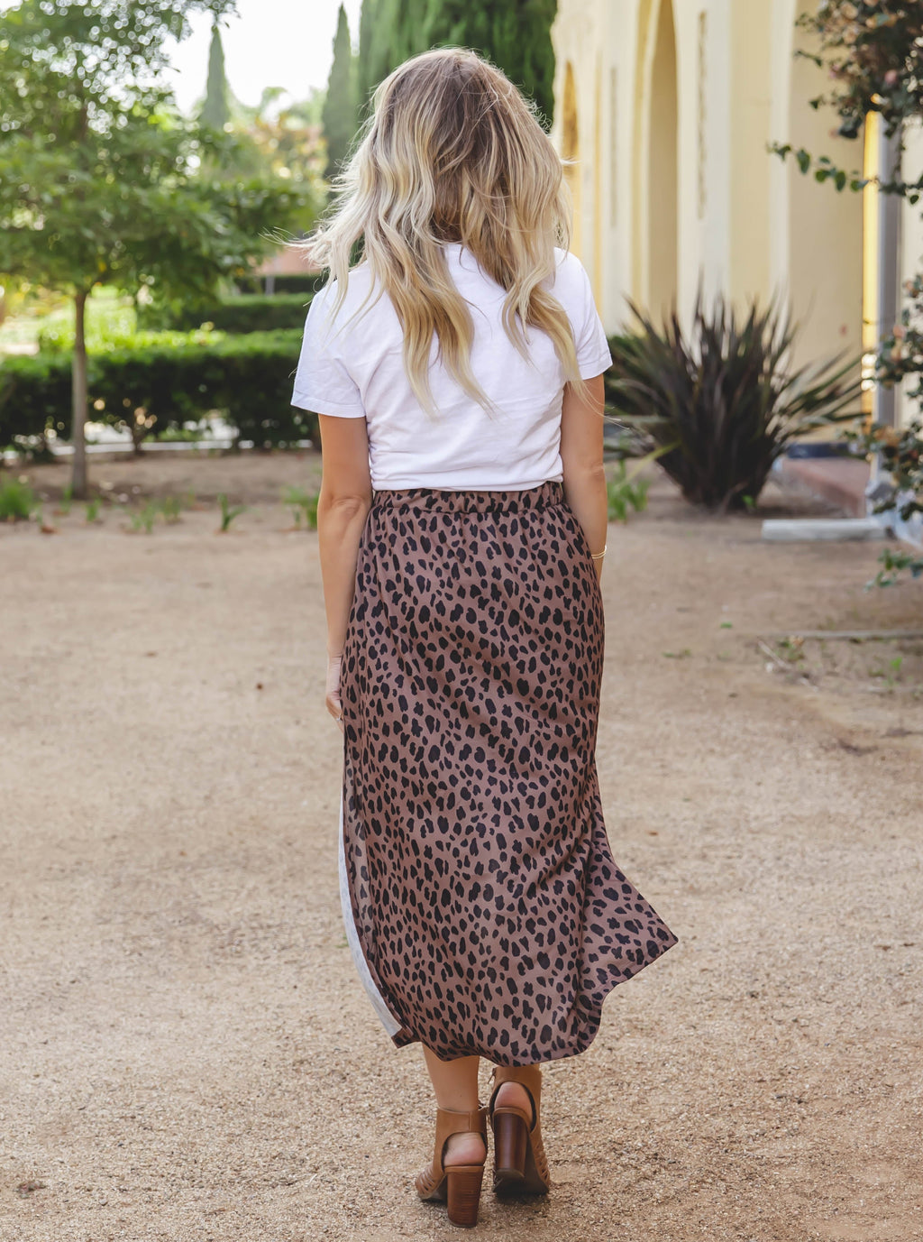Side Slit Reign Maxi Skirt