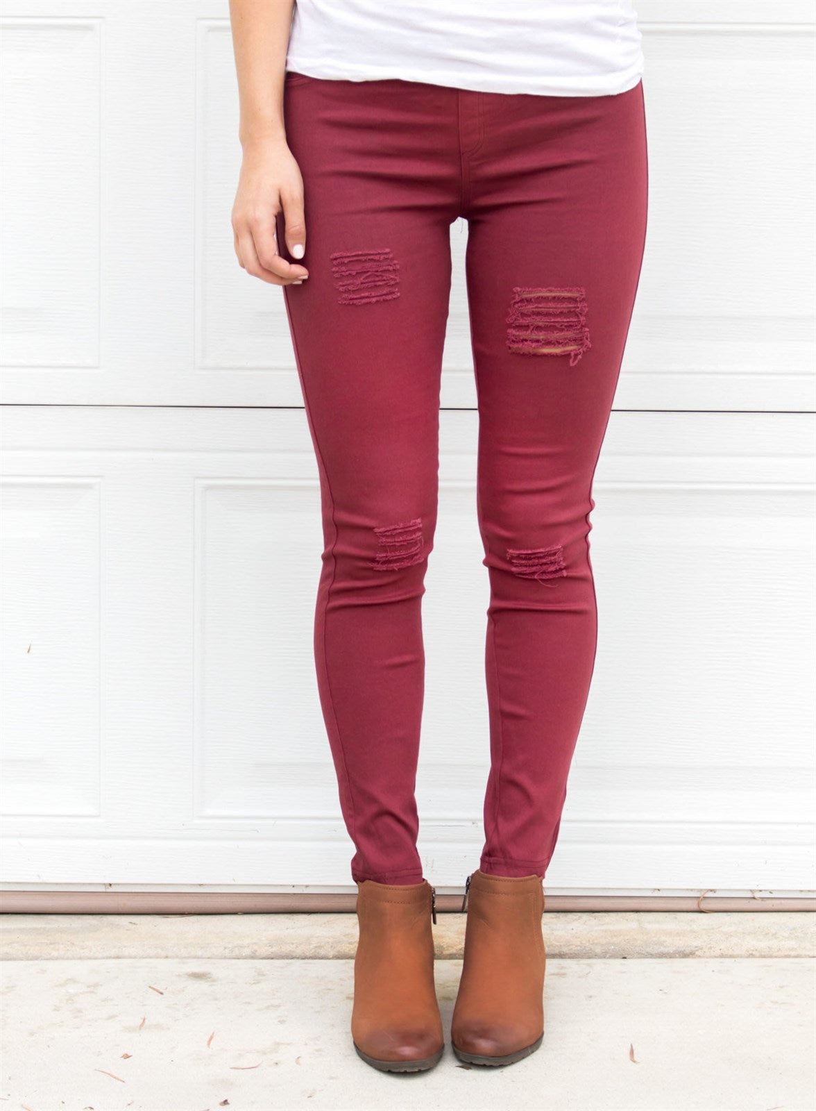 Distressed Jeggings