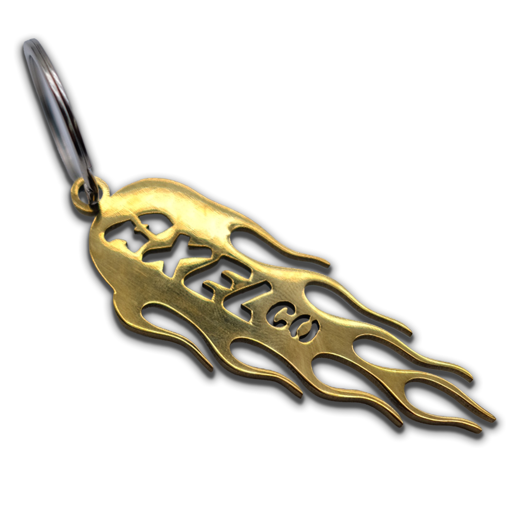 Axel Co GOLD logo Keychain