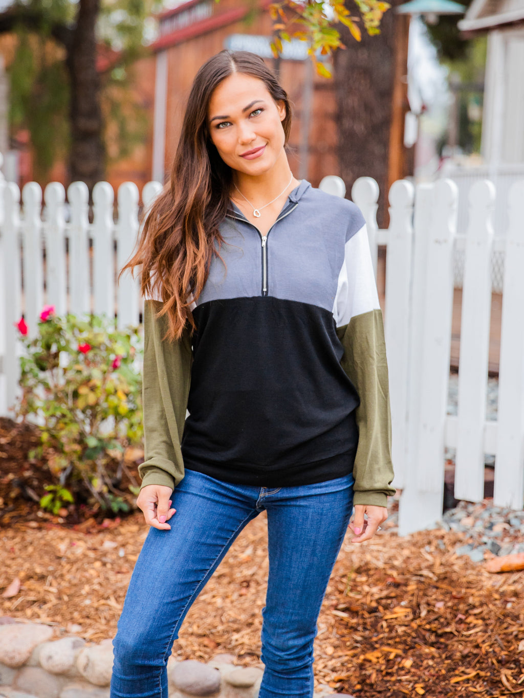 Gabbi Colorblock Hoodie