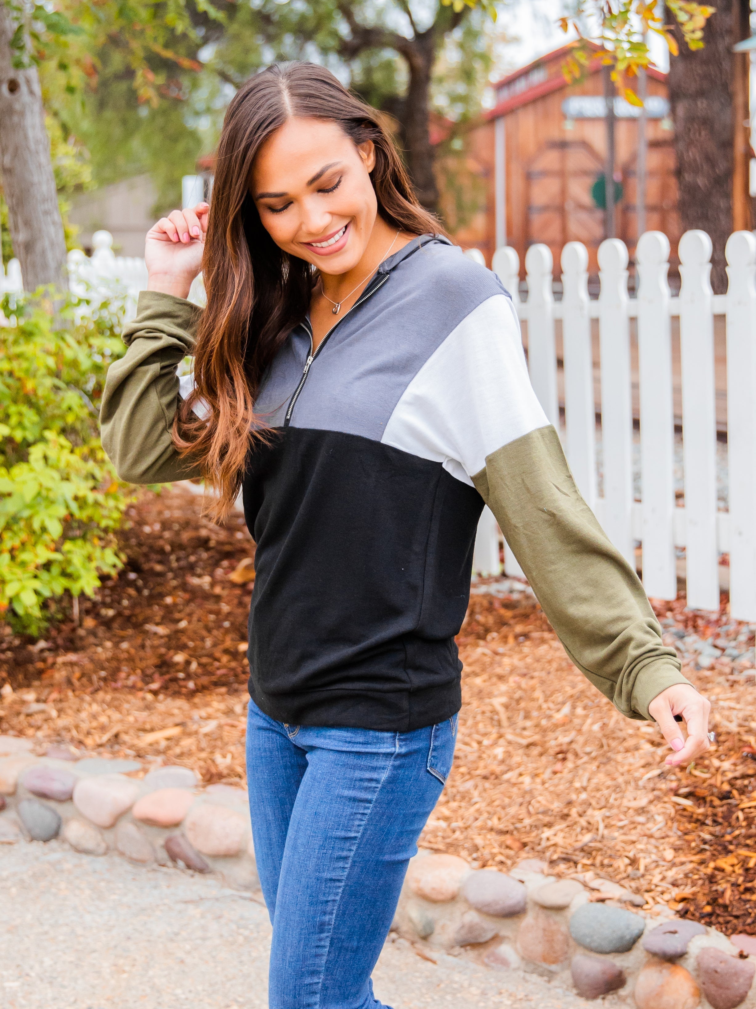 Gabbi Colorblock Hoodie