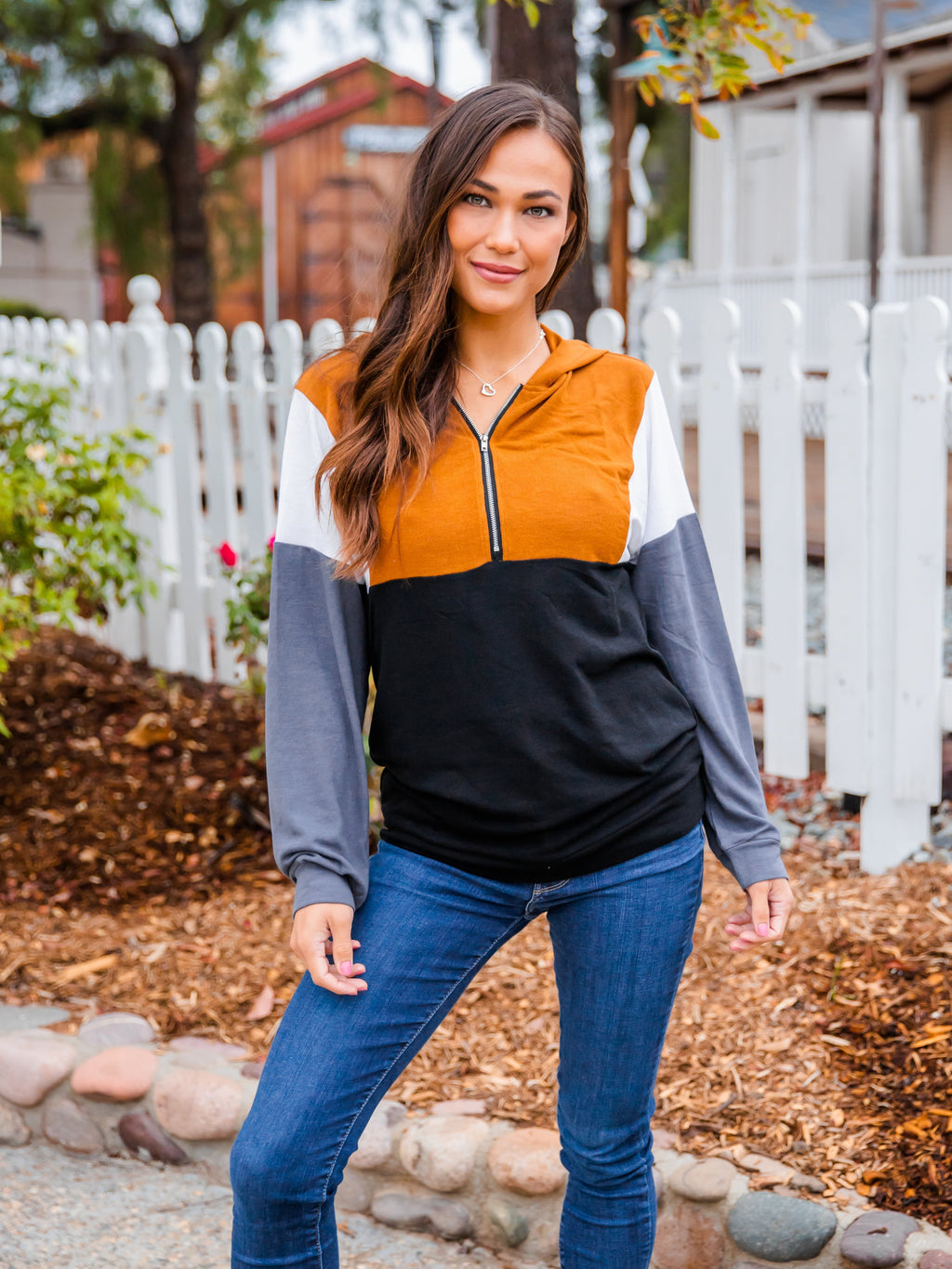 Gabbi Colorblock Hoodie