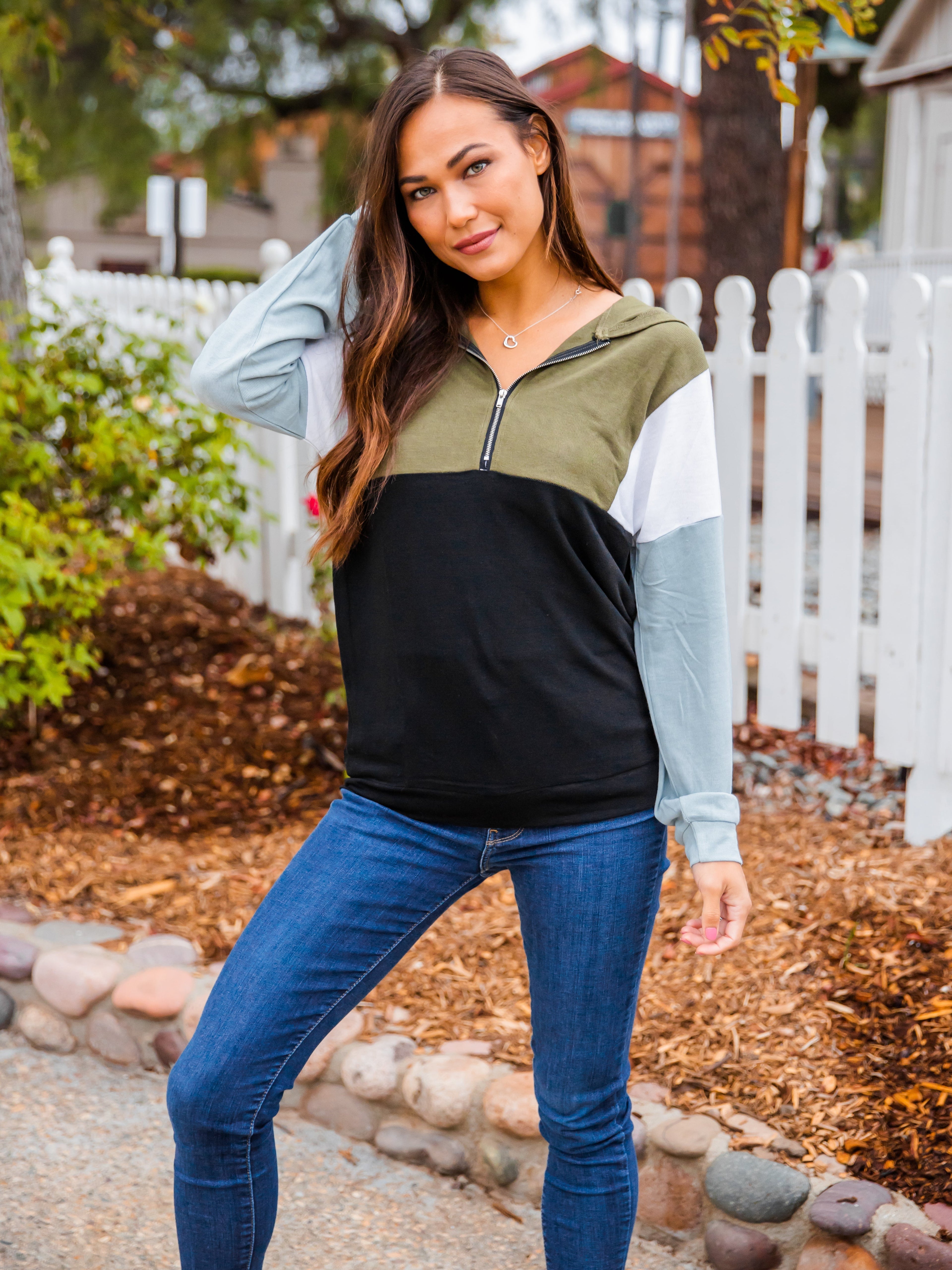 Gabbi Colorblock Hoodie
