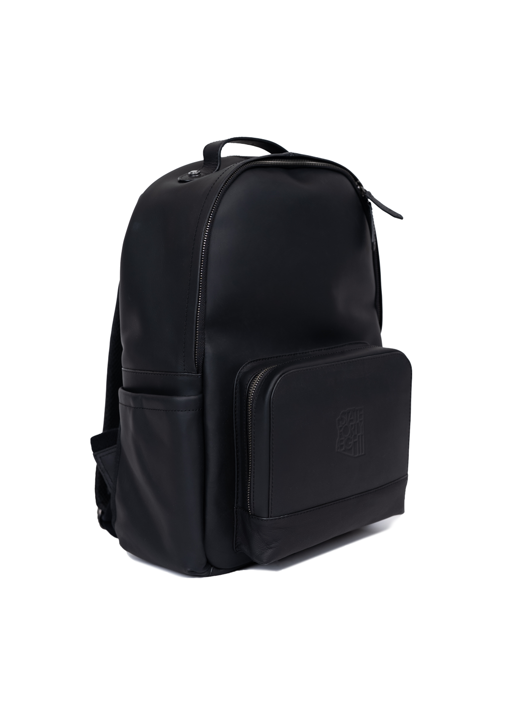 Leather Backpack | Black