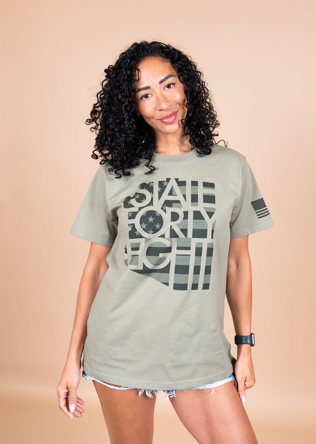 Women's Crew Neck Military Classic | Eucalyptus