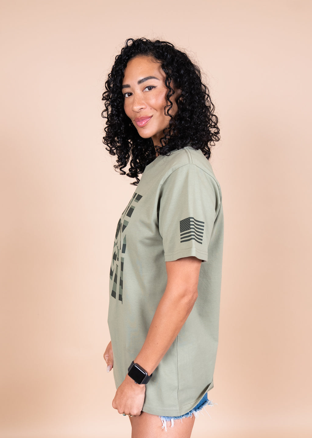Women's Crew Neck Military Classic | Eucalyptus
