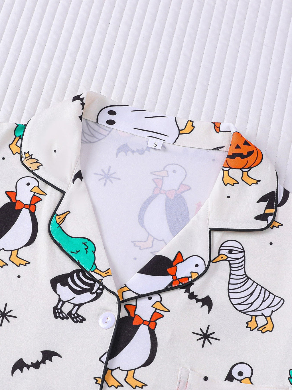 Spooky Ducks Halloween Pajama Set