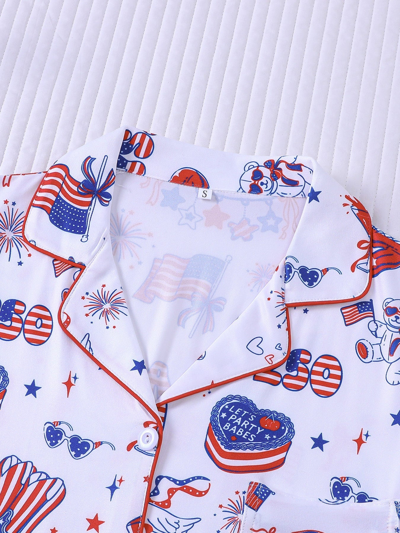 Stars & Stripes Party Pajama Set