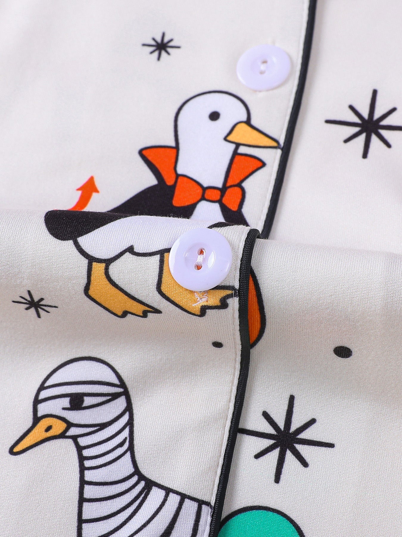 Spooky Ducks Halloween Pajama Set