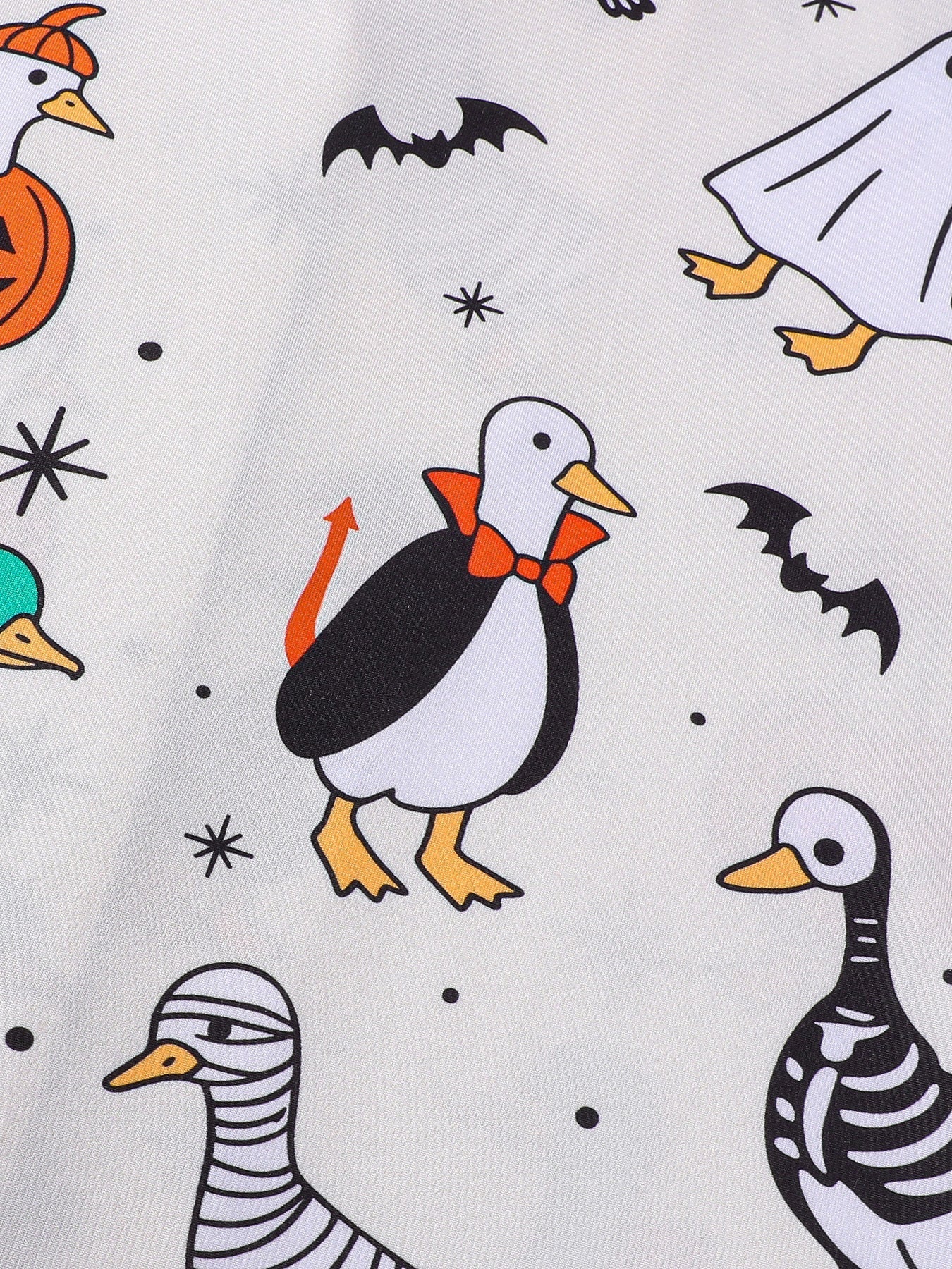 Spooky Ducks Halloween Pajama Set