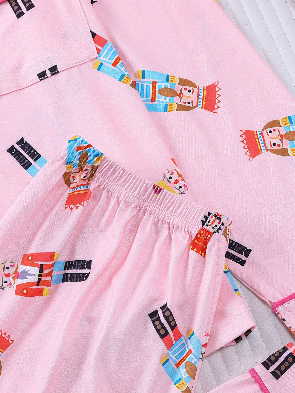 Nutcracker Long Sleeve Pajama Set