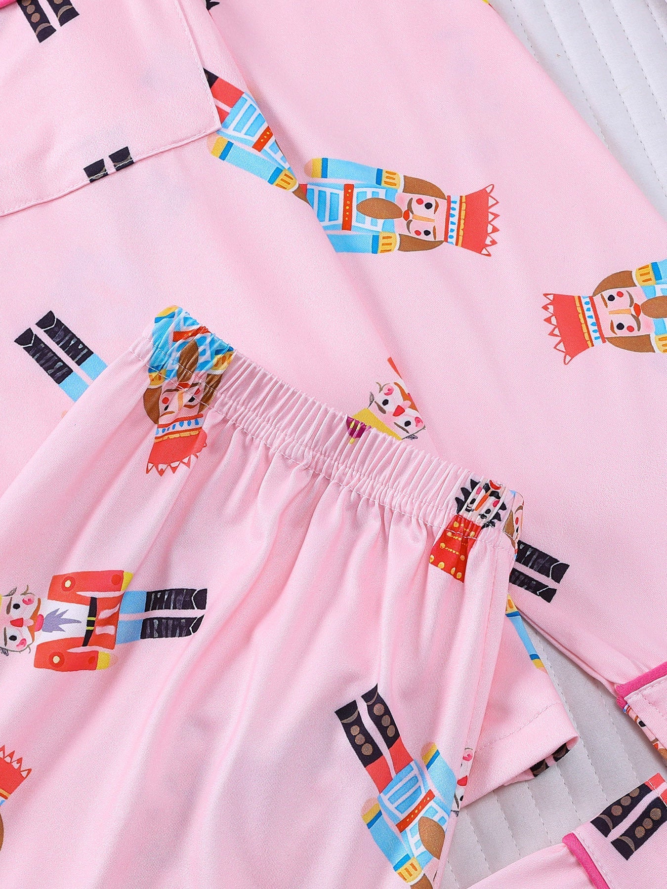 Nutcracker Long Sleeve Pajama Set