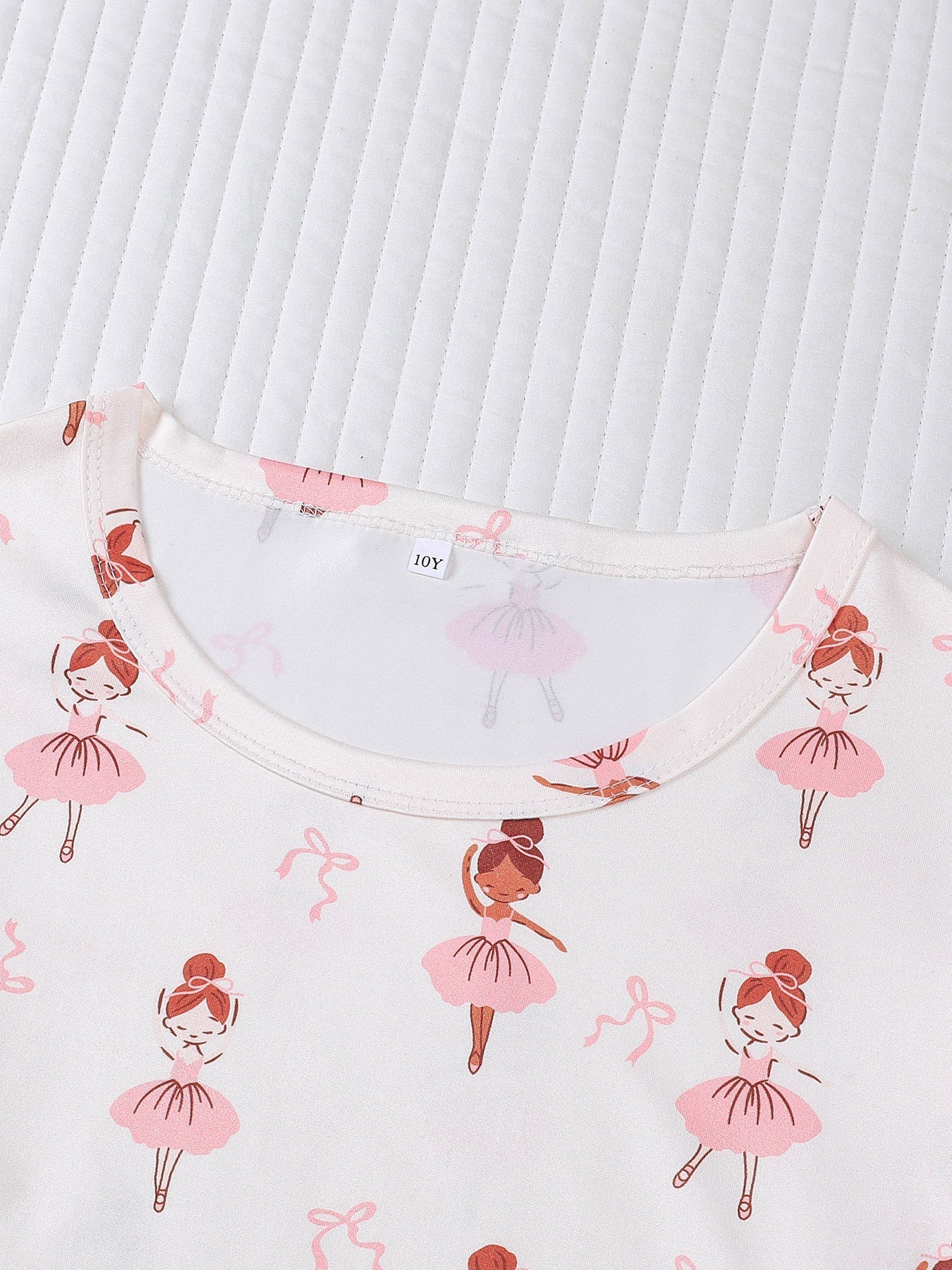 Girls Ballerina Pajama Set