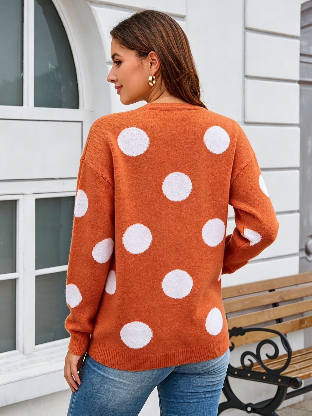 Playful Polka Dot Cardigan