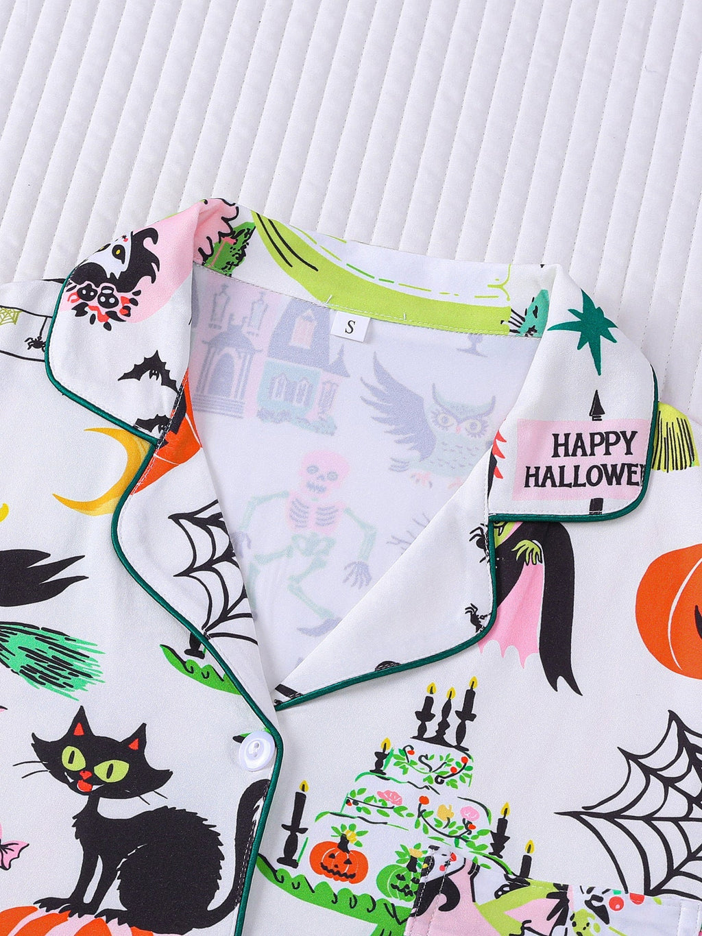 Retro Spooky Halloween Pajama Set