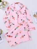 Nutcracker Long Sleeve Pajama Set