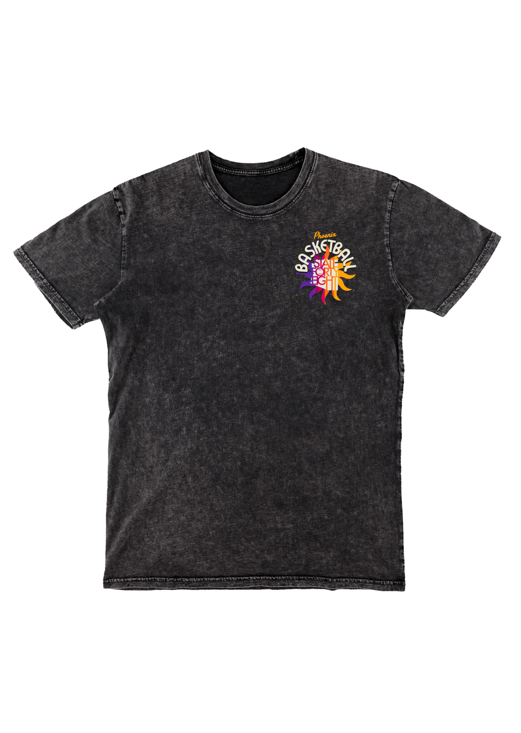 Men's Crew Neck Hoopin' In The 48 | Stone Wash