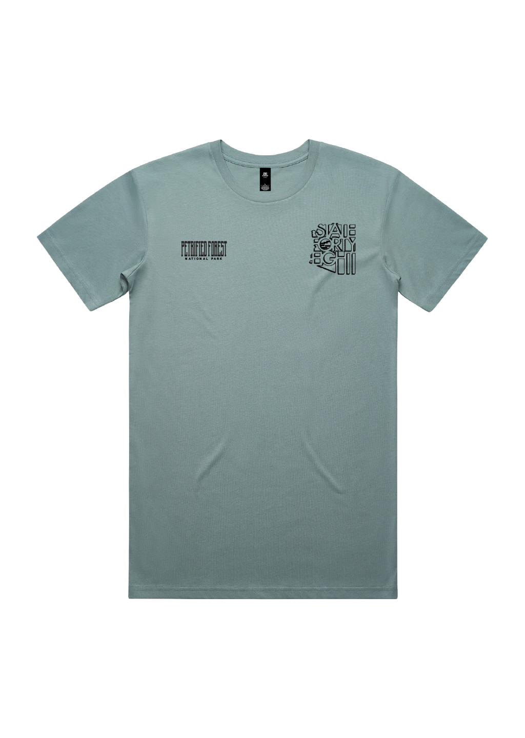 Men's Crew Neck Petrified Forest | Mineral