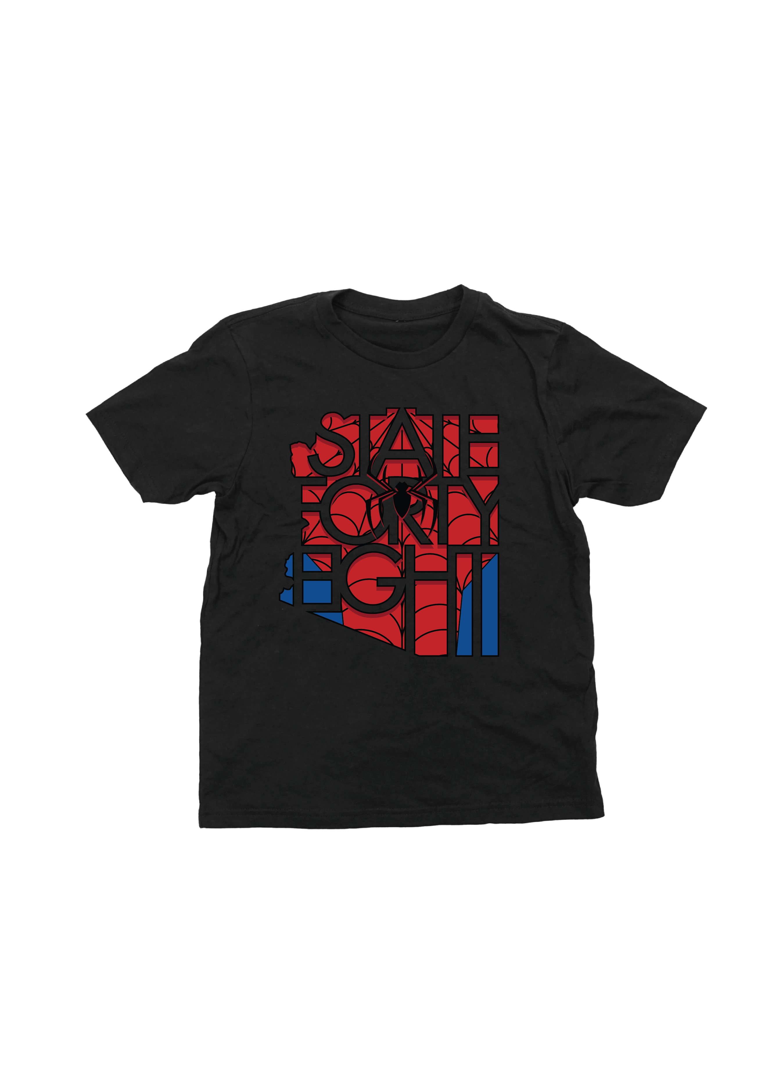 Youth Crew Neck SFE Spidey | Black 