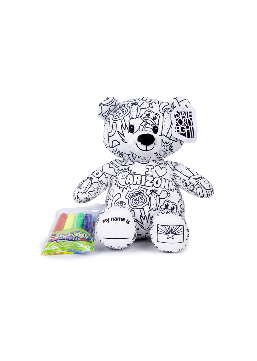 Teddy Bear | Color Me Arizona 