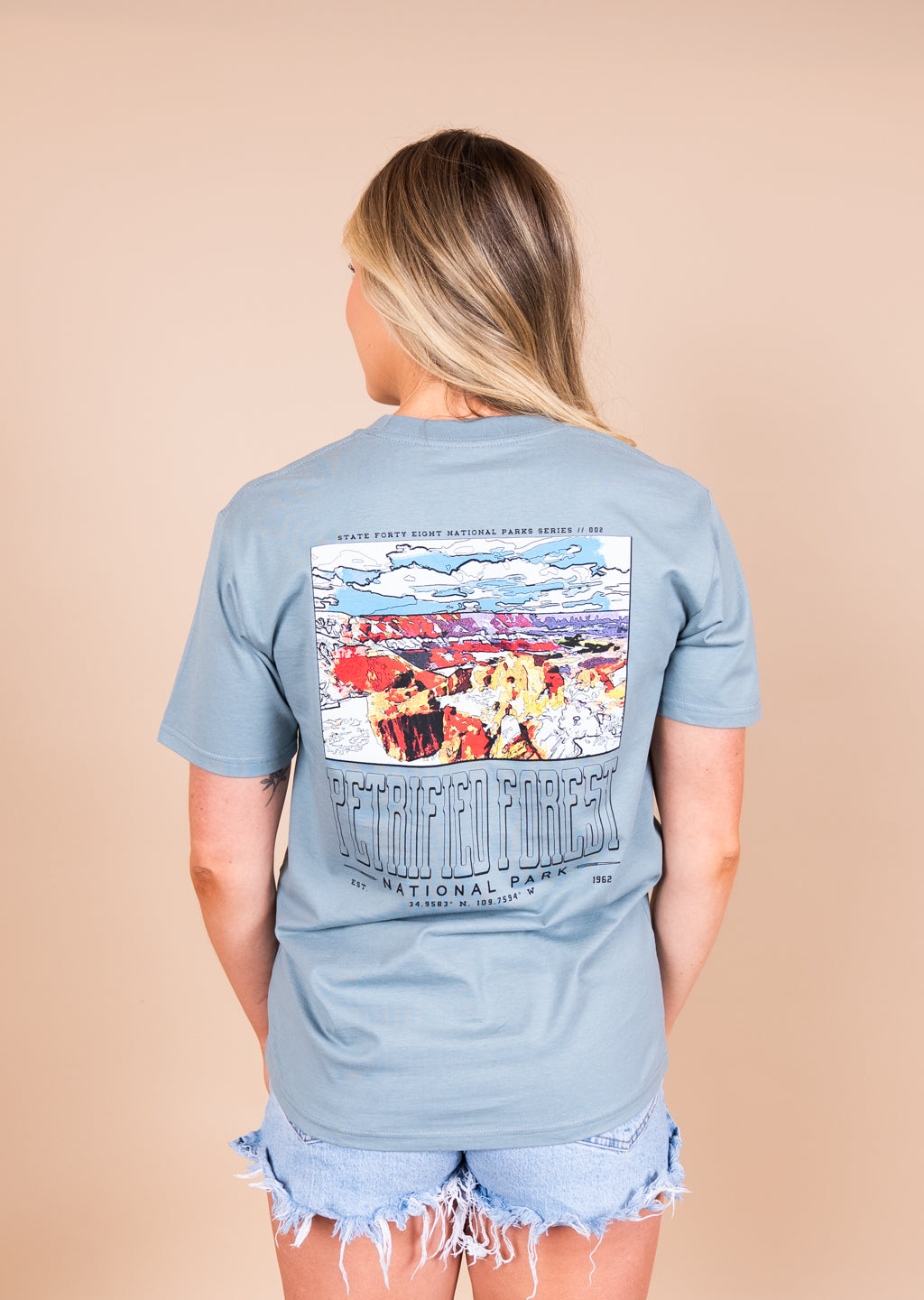 Men's Crew Neck Petrified Forest | Mineral