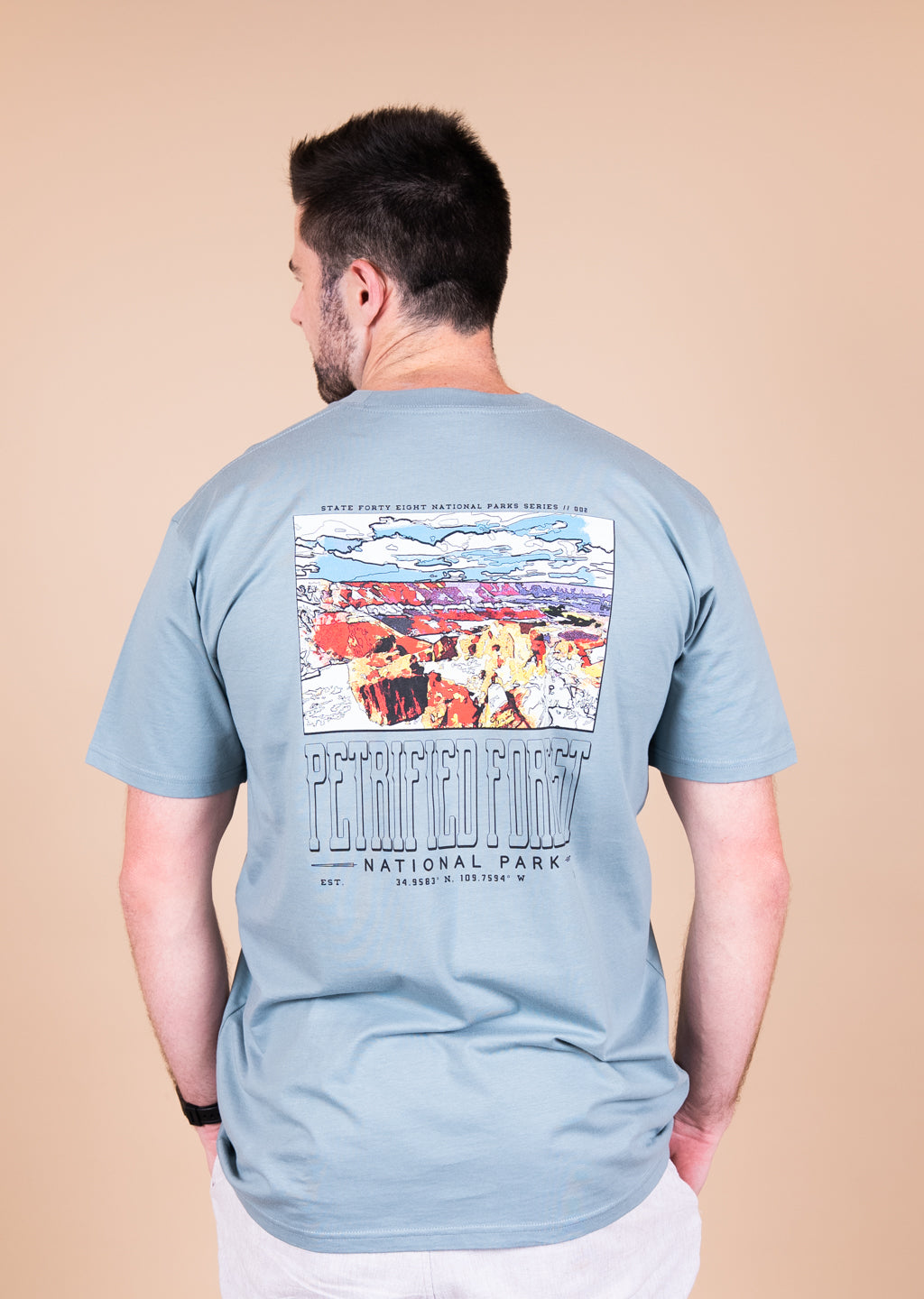 Men's Crew Neck Petrified Forest | Mineral