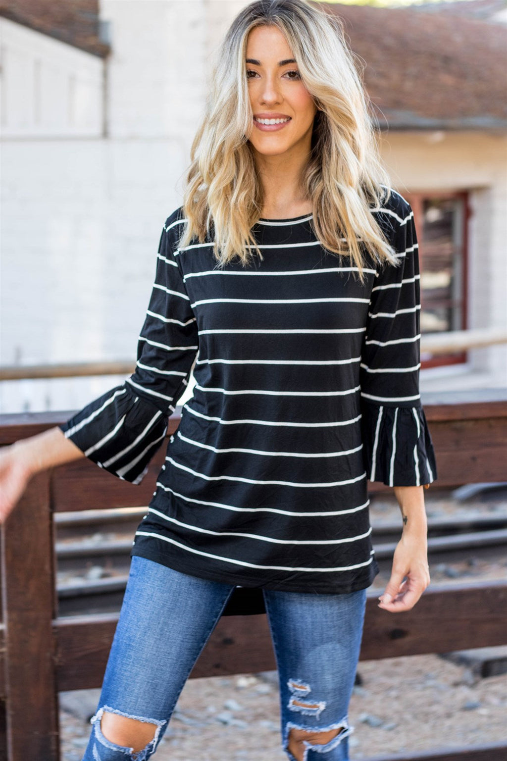 The Bell Sleeve Gracie Top