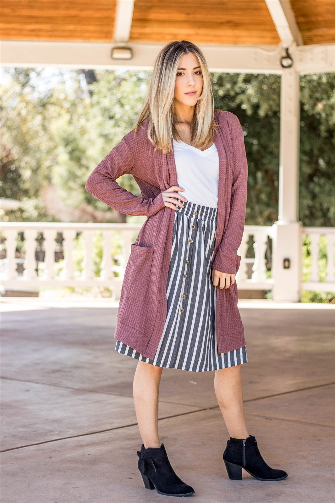 The Scarlet Cardigan