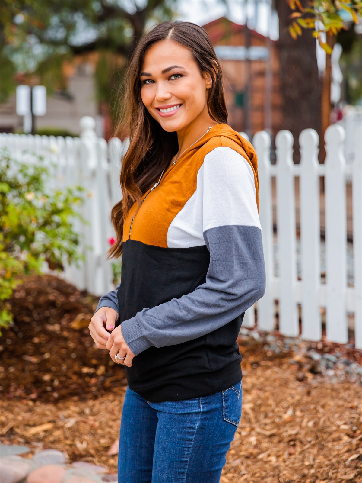 Gabbi Colorblock Hoodie