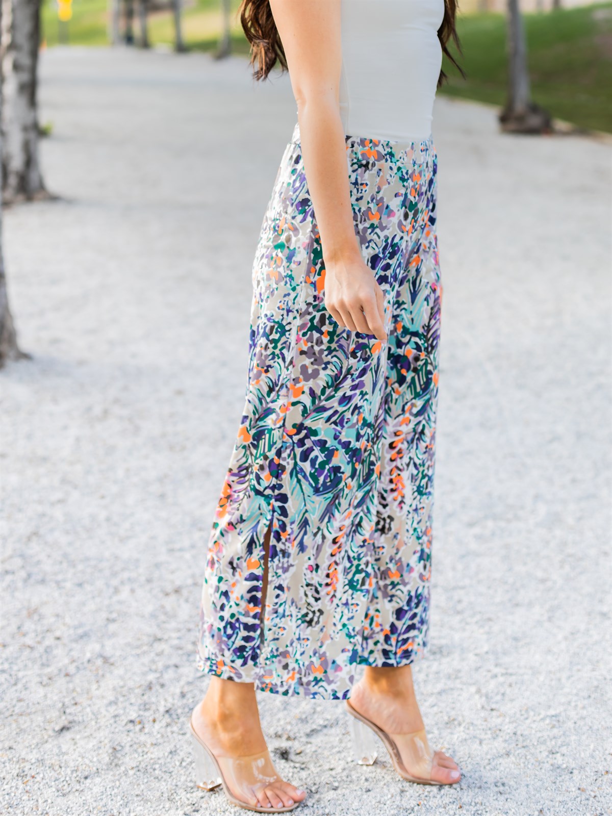 Patterned Leanne Pants