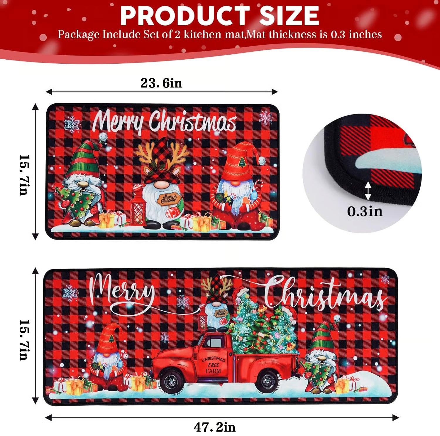 🔥 Christmas Themed Kitchen Mat
