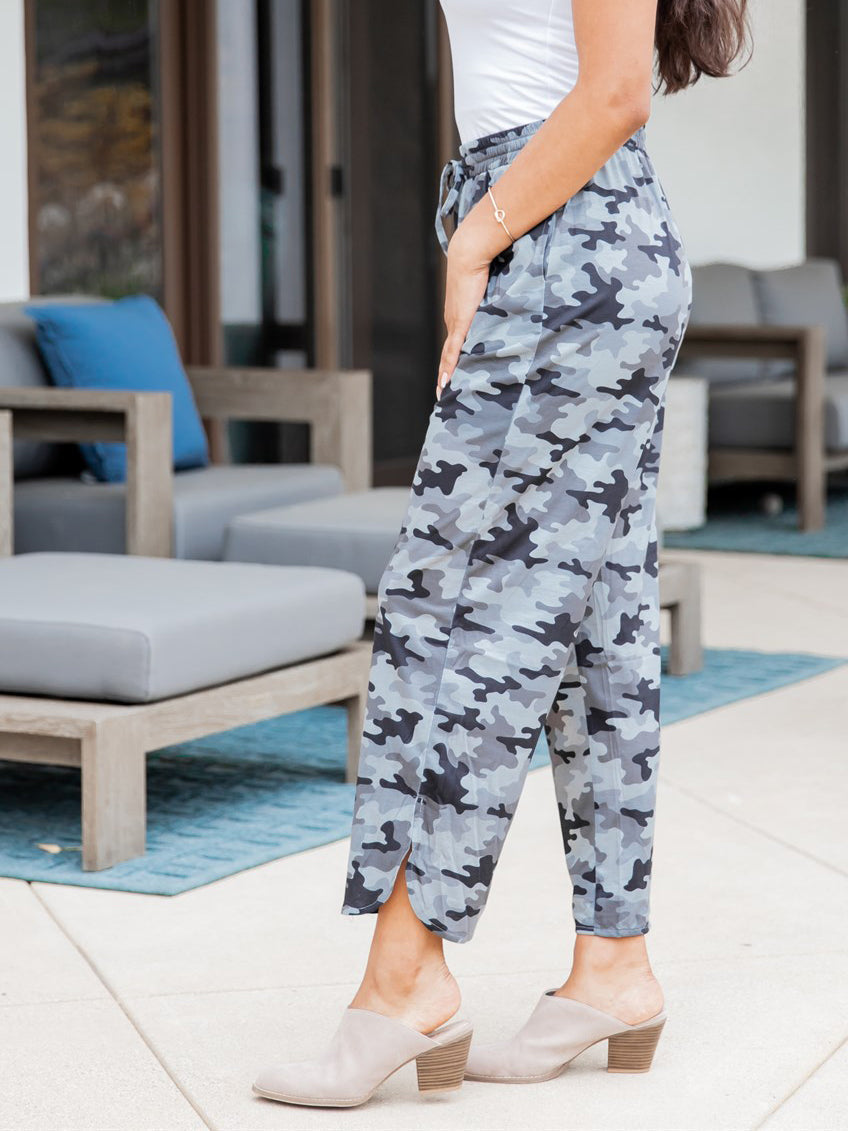 Patterned Emmy Pants