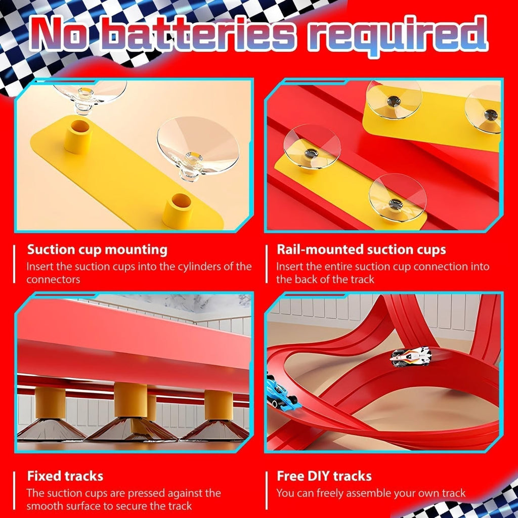 🏆Flash Sale⚡🎄🎁 2025 Christmas Surprise Gift: DIY Flexible Racing Track Toy 🚗✨