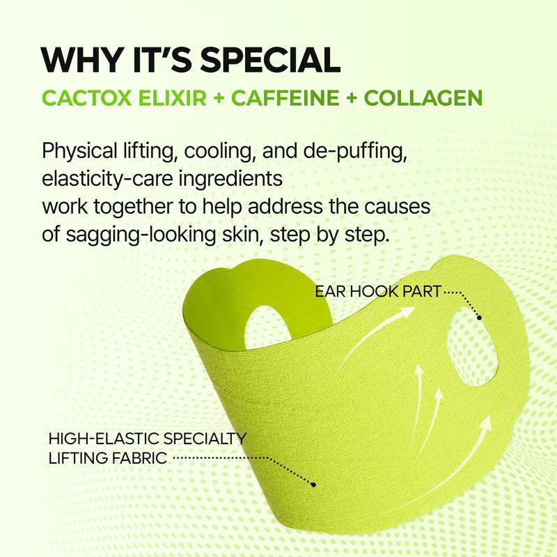 🏆Hot Sale⚡Cooling Cactus V-Line Mask