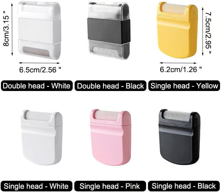 🏆Hot Selling⚡Creative Double-headed Lint Remover Manual Pilling Shaver Portable Sweater Pilling Shaver for Coats