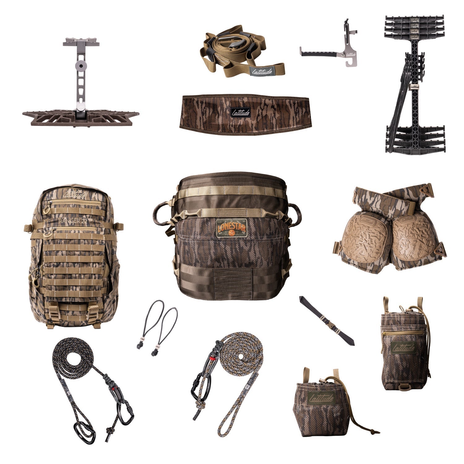 Lonestar Ultimate Saddle Kit - Mossy Oak Bottomland