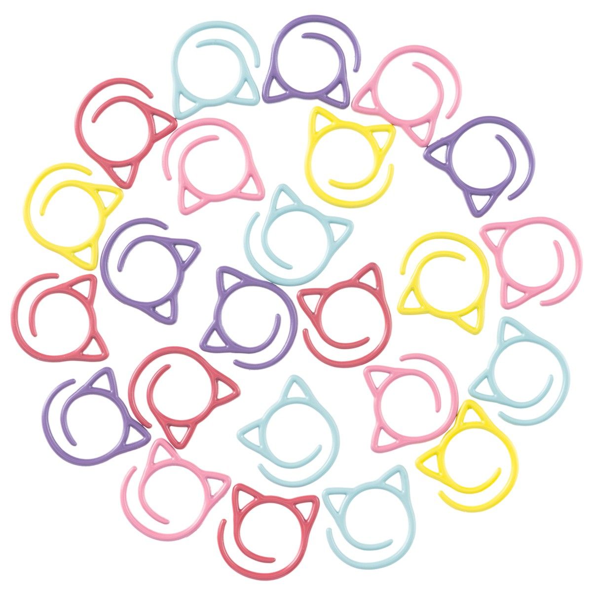 Metal Stitch Markers - Cat