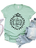 Ornament Come let us Adore Him Graphic Tee